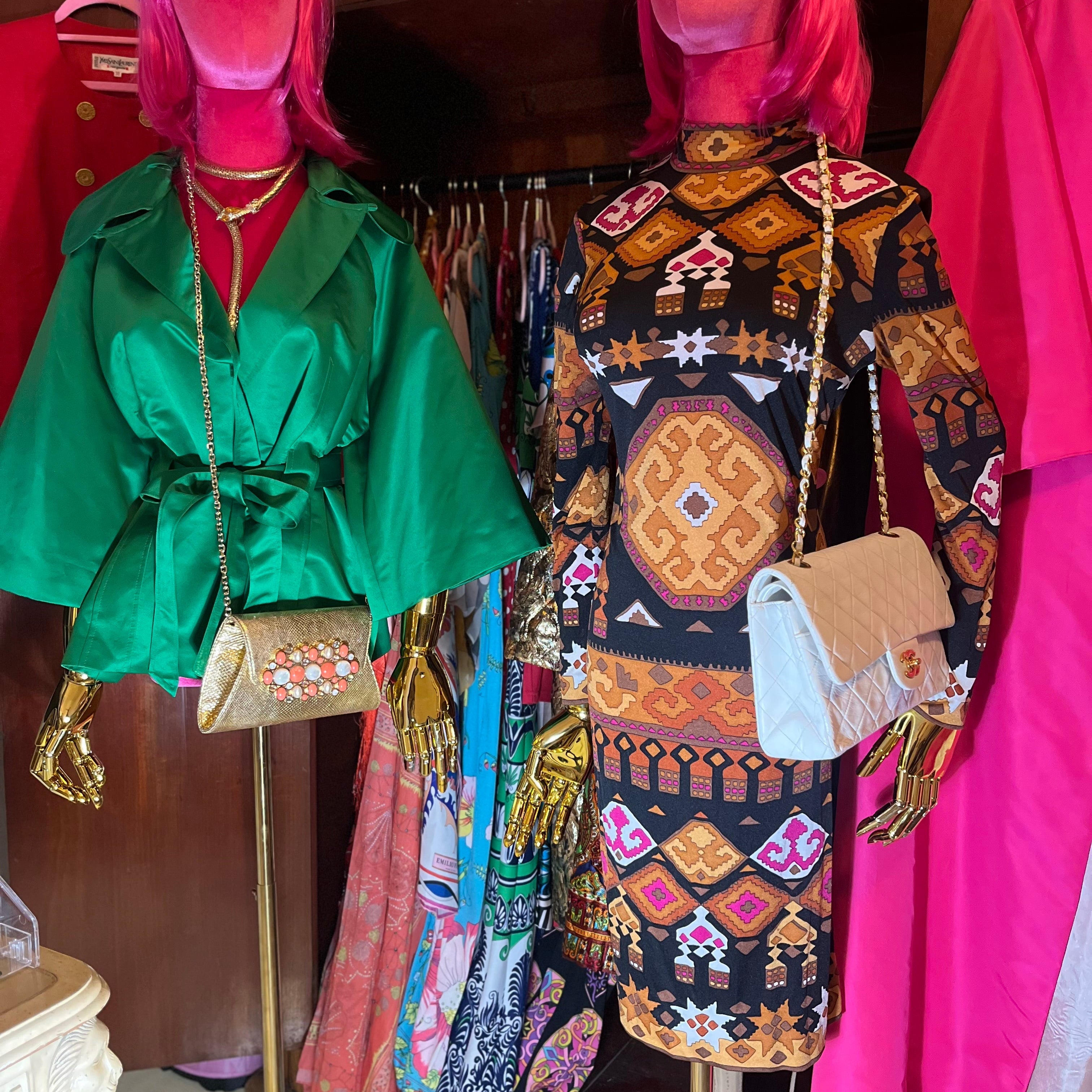 Pink Hibiscus Vintage