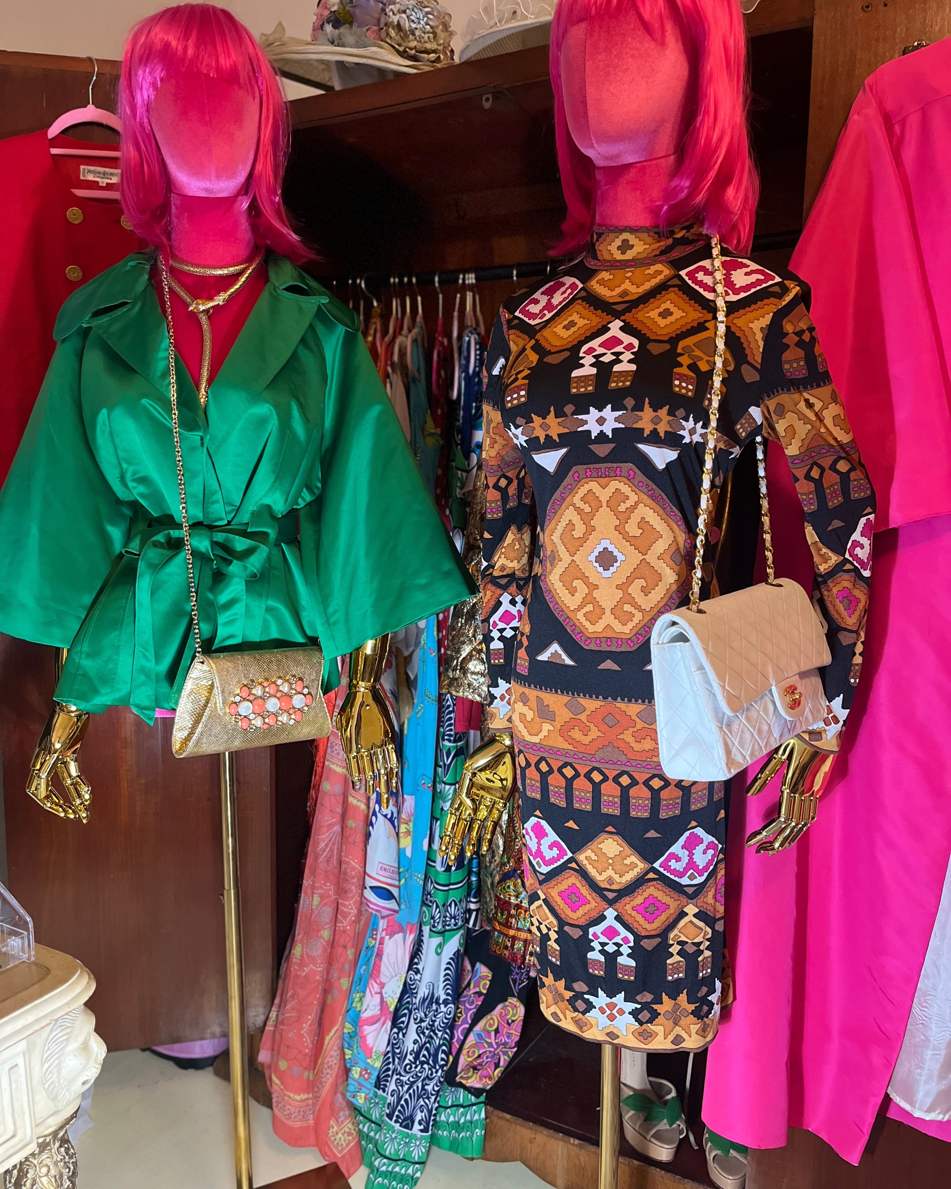 Pink Hibiscus Vintage